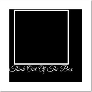 Think out of the box Posters and Art